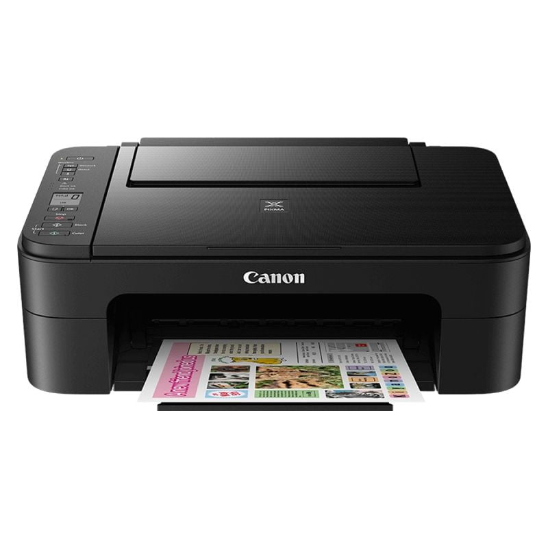 MULTIFUNCIÓN CANON WIFI PIXMA TS3150 NEGRA - 4800X1200 PPP - IMPRESIÓN SIN BORDES - SCAN 600X1200 - AIRPRINT - PANTALLA 3.8CM - CART 545/546