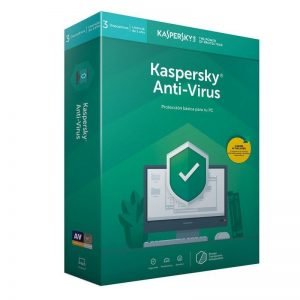 ANTIVIRUS KASPERSKY 2019 - 3 LICENCIAS / 1 AÑO - NO CD - PROTEGE FRENTE A VIRUS / SPYWARE / TROYANOS - FÁCIL DE CONFIGURAR