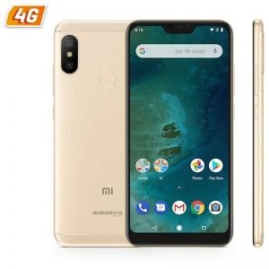 SMARTPHONE MÓVIL XIAOMI MI A2 LITE ORO - 5.84'/14.83CM - OC SNAPDRAGON 625 2.0GHZ - 3GB RAM - 32GB - CAM (12+5)/5MP - 4G - DUAL SIM - BAT 4000MAH